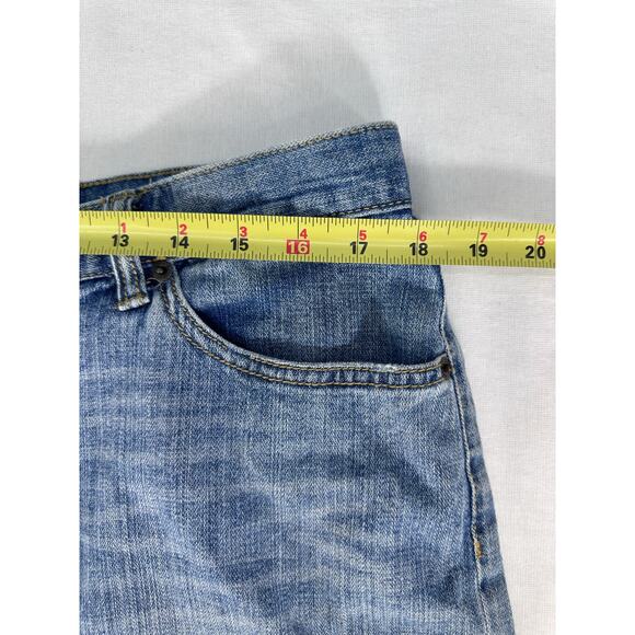 Mossimo Premium Denim Women’s sz 12 Boyfriend Mid Rose Cuff Shorts 5” Inseam - Picture 3 of 7